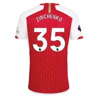 Camisa de Futebol Arsenal Oleksandr Zinchenko #35 Equipamento Principal 2023-24 Manga Curta